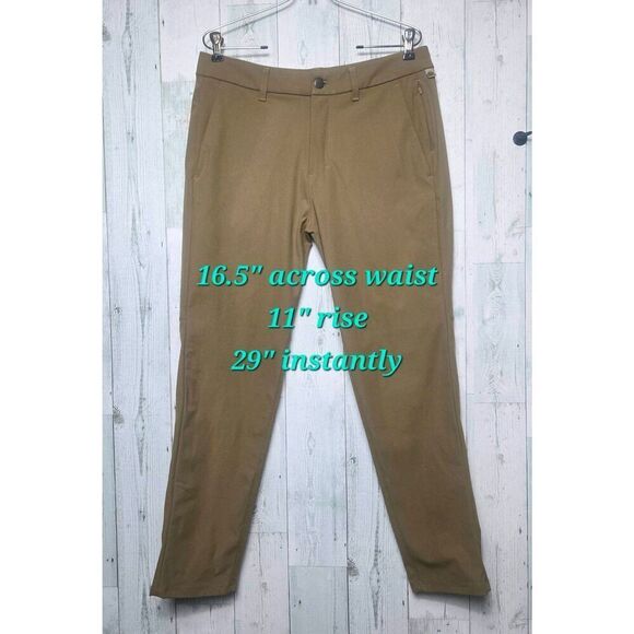 Lululemon Men's Commission Warpstreme Sold Out Pants in Artifact Sz. 32 - Picture 3 of 7